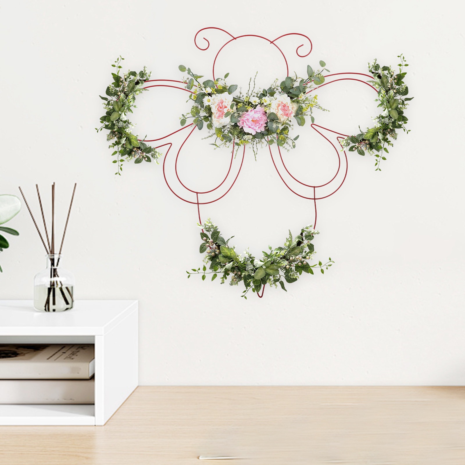Wreath Form Wire - Bee Metal Wreath Frame Sturdy Iron