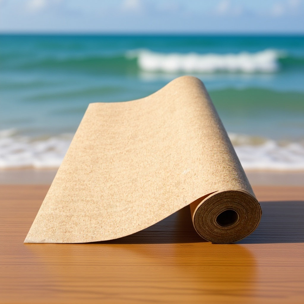 Flower Wrap Kraft - 1 Roll Brown Kraft Paper Gift