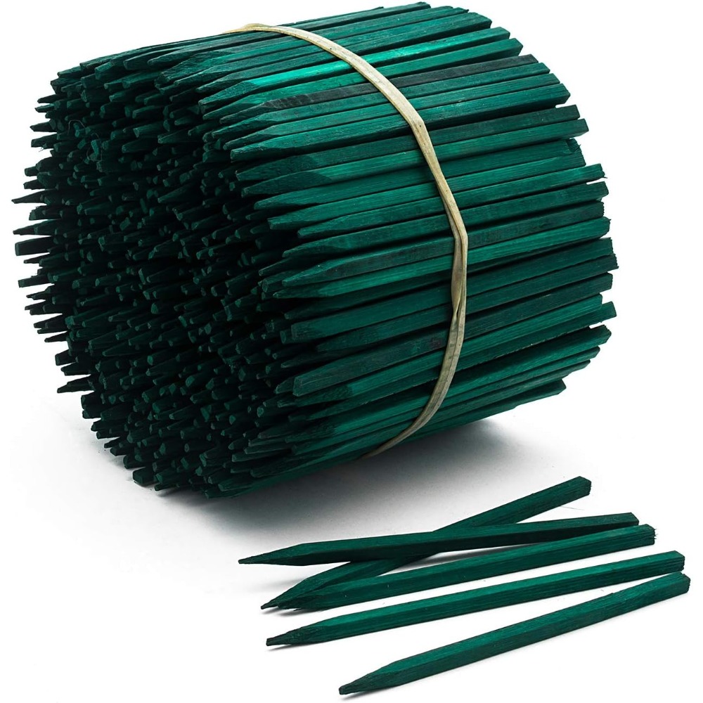 Floral Picks Wood - Green Wood Plant Stake, Floral Picks,
