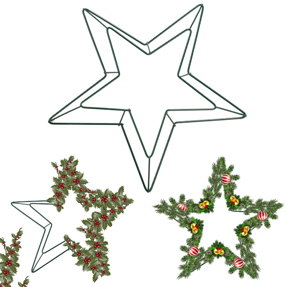 Personalizable Metal Wire Star - Wreath Form Wire 리뷰 및 가격