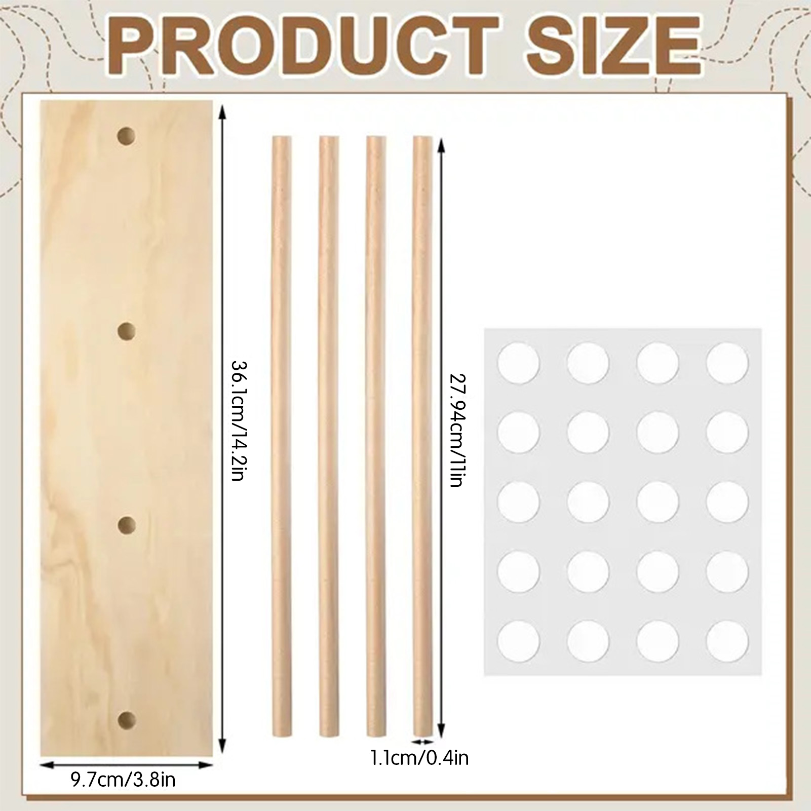 Wooden Ribbon Rack Storage Org - Florist Supply Ribbon 리뷰 및 가격