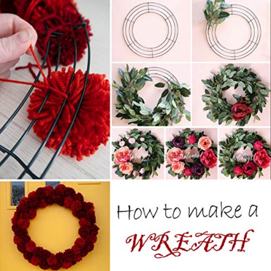 Pack Wire Wreath Frame Metal W - Wreath Form Wire 리뷰 및 가격