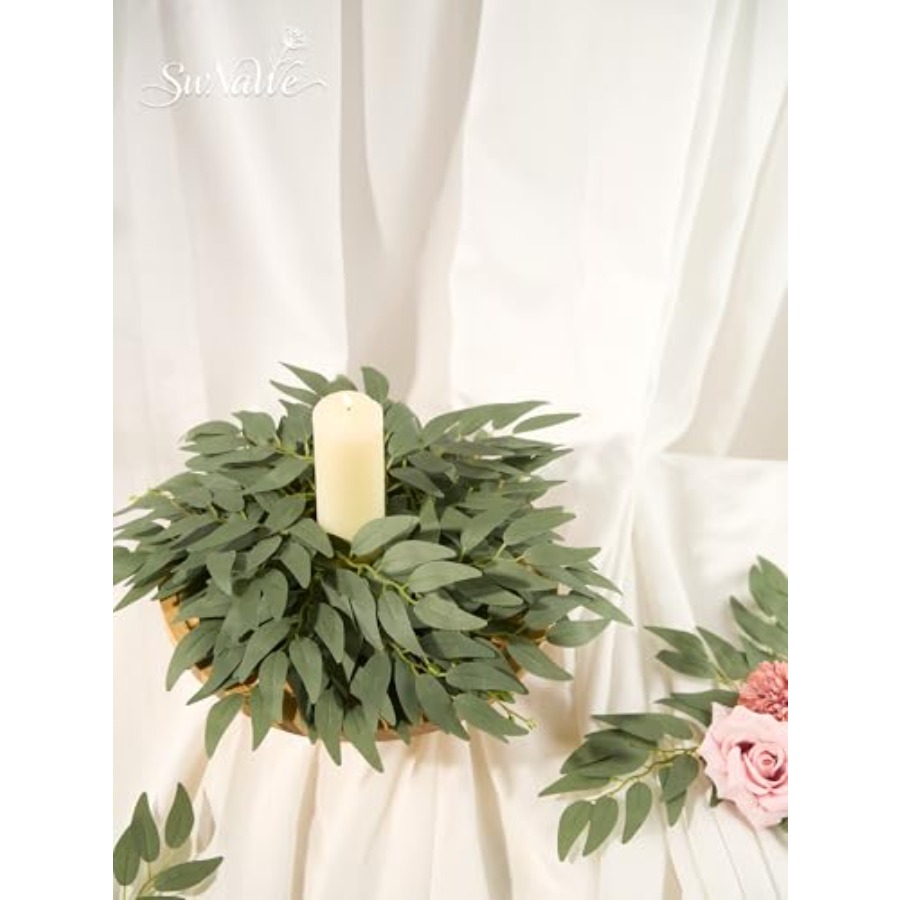 36pcs Artificial Italian Ruscu - Ruscus Stem Faux 리뷰 및 가격