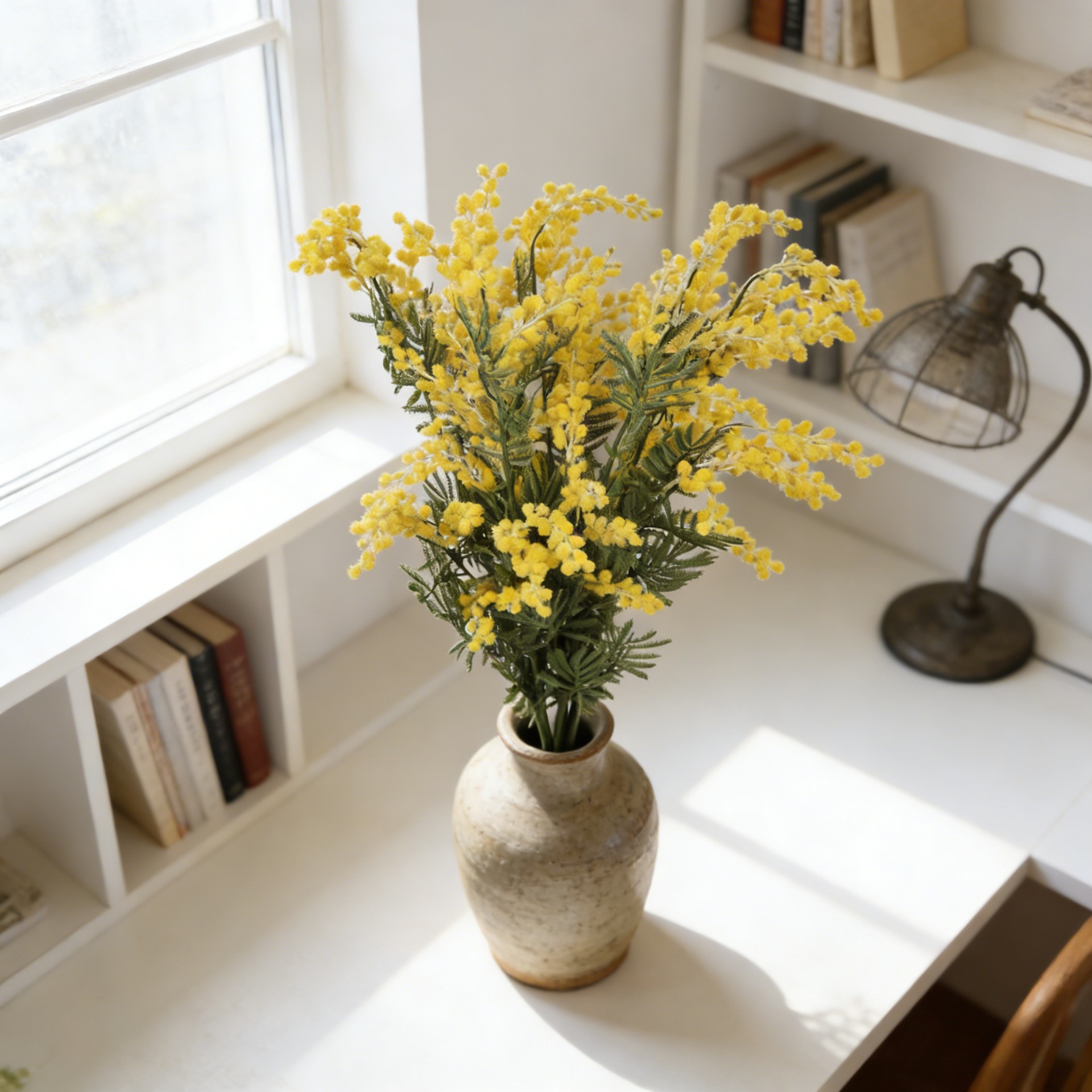 33.5 Inch Artificial Mimosa Br - Florist Supp 리뷰 및 가격