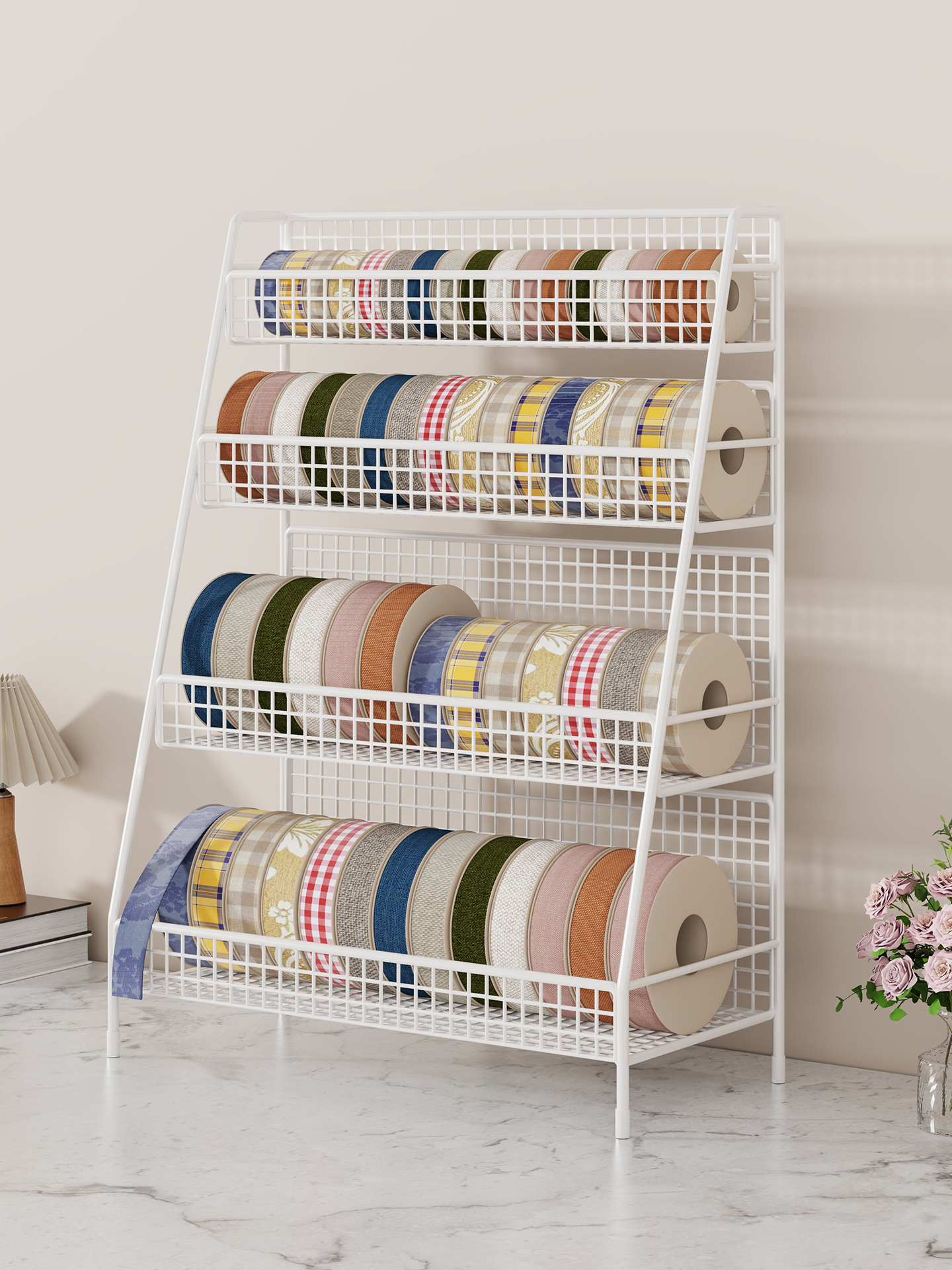 Florist Silk Ribbon Storage De - Florist Supply Ribbon 리뷰 및 가격