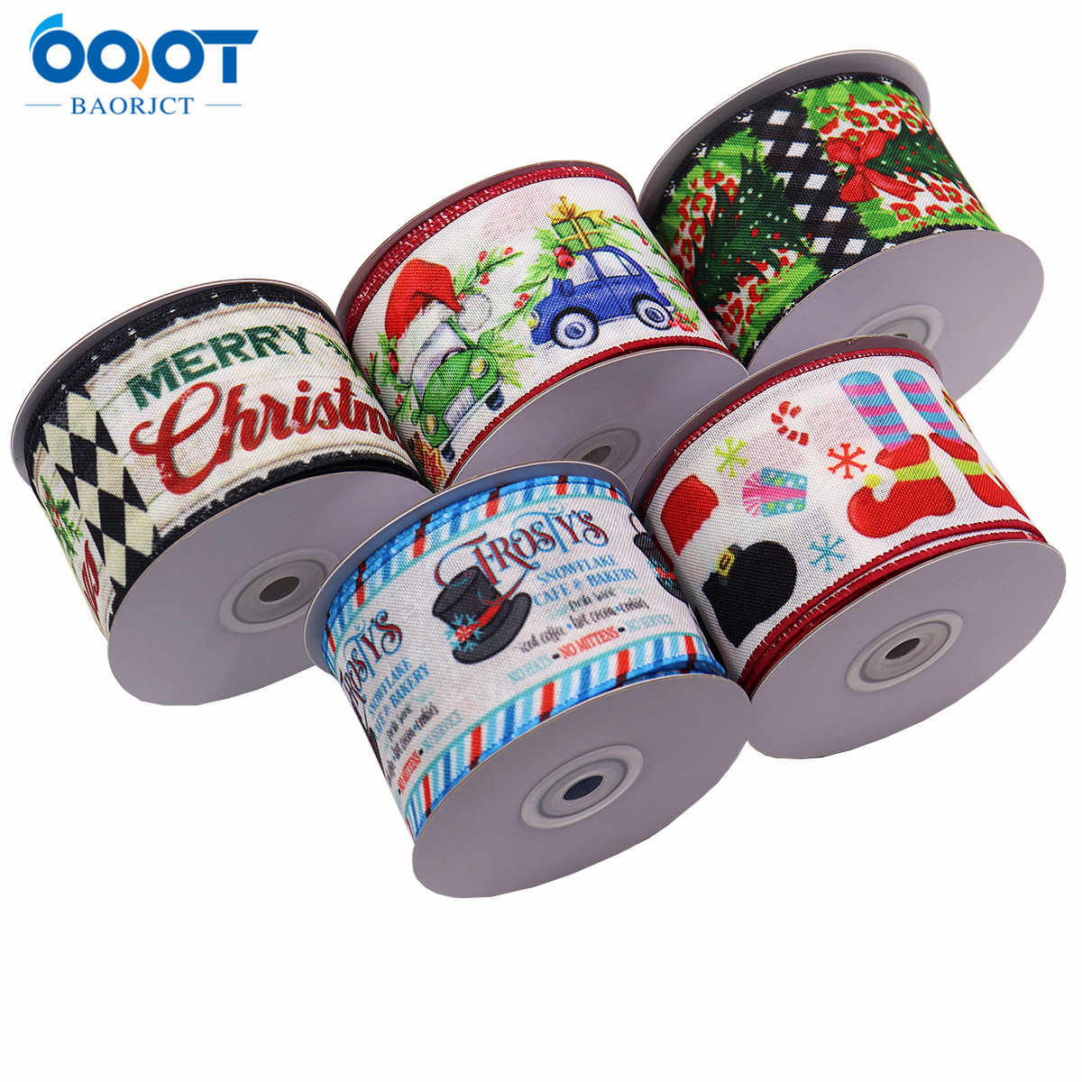 Christmas Wired Edge Ribbons 2 - Wreath Form Wire 리뷰 및 가격
