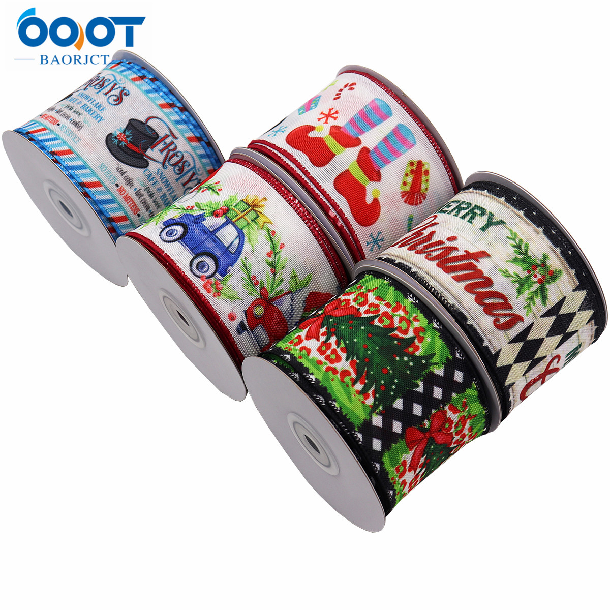 Christmas Wired Edge Ribbons 2 - Wreath Form Wire 리뷰 및 가격
