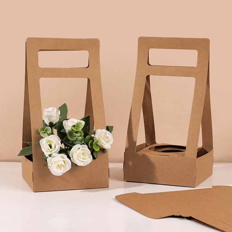 3/5Pcs Handheld Flower Box Kra - Flower Wrap Kraft 리뷰 및 가격