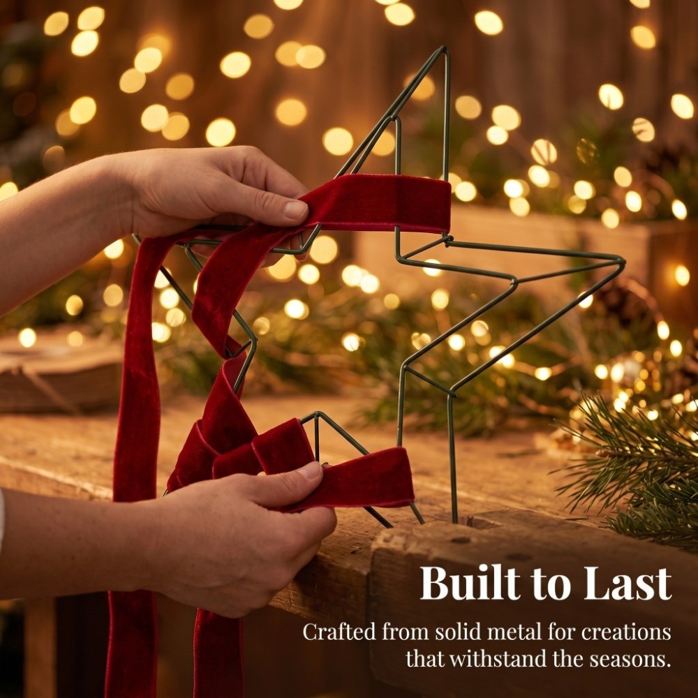 Festive Hanging Metal Wire Sta - Wreath Form Wire 리뷰 및 가격