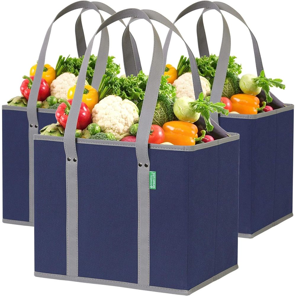 Reusable Grocery Bags (3 Pack) - B&J Florist Supply Nyc 리뷰 및 가격