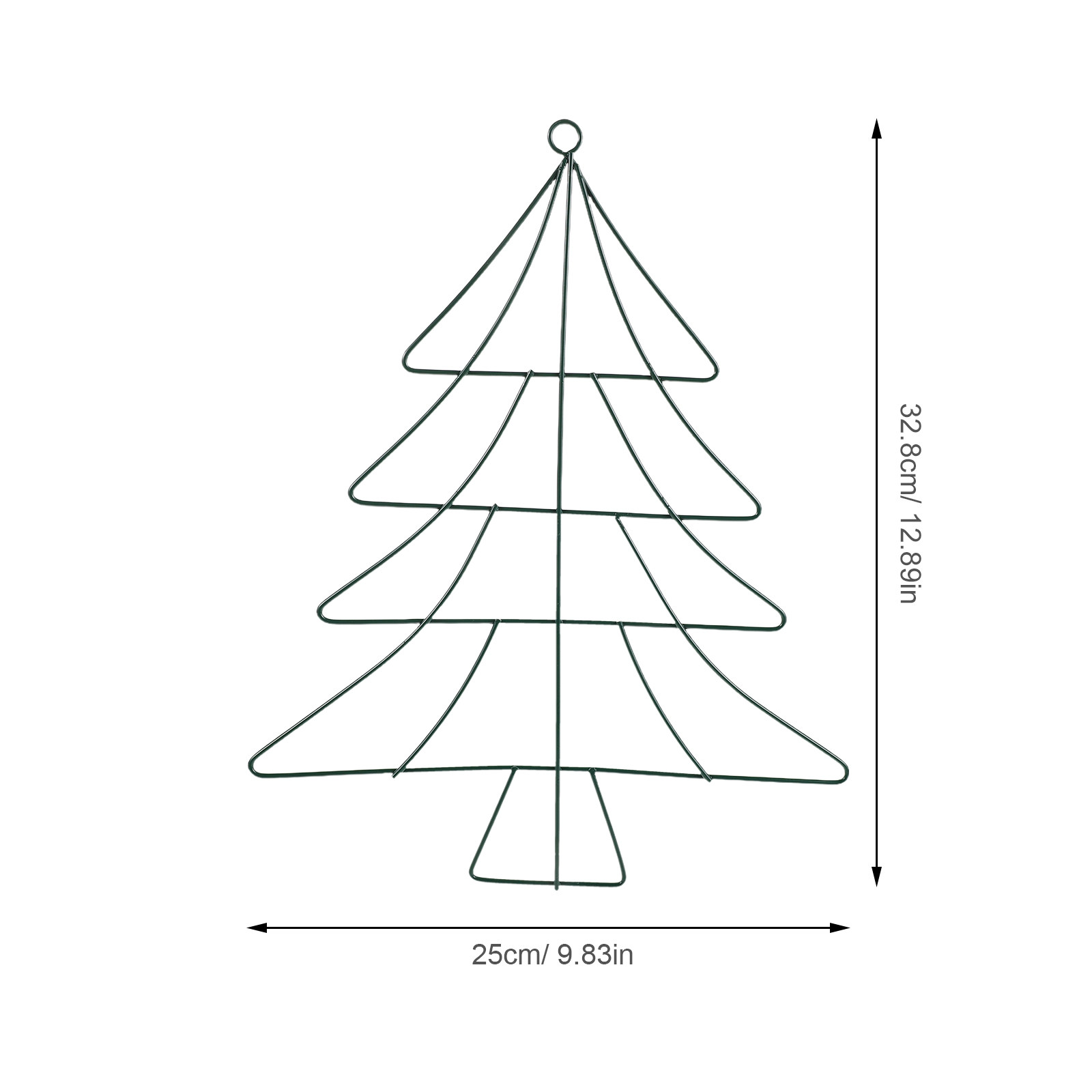 Christmas Tree Shaped Metal Wr - Wreath Form Wire 리뷰 및 가격