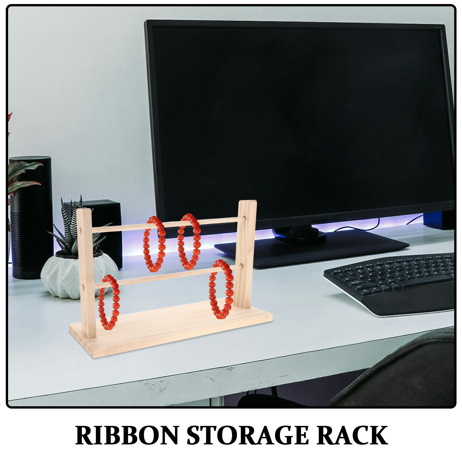 Wooden Ribbon Storage Organize - Florist Supply Ribbon 리뷰 및 가격