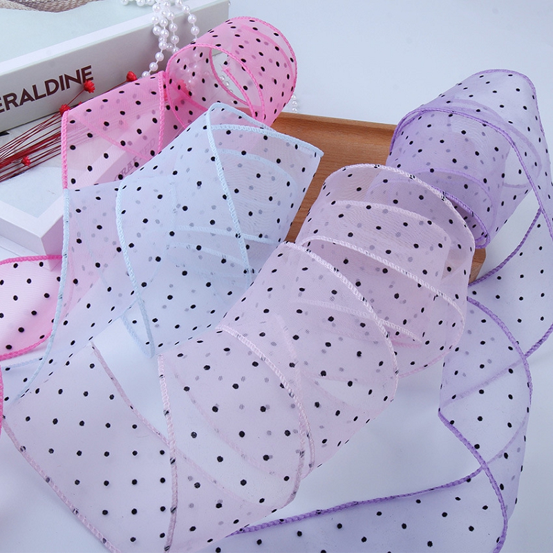 50Yards Gauze with Dots Decora - Florist Supply Ribbon 리뷰 및 가격