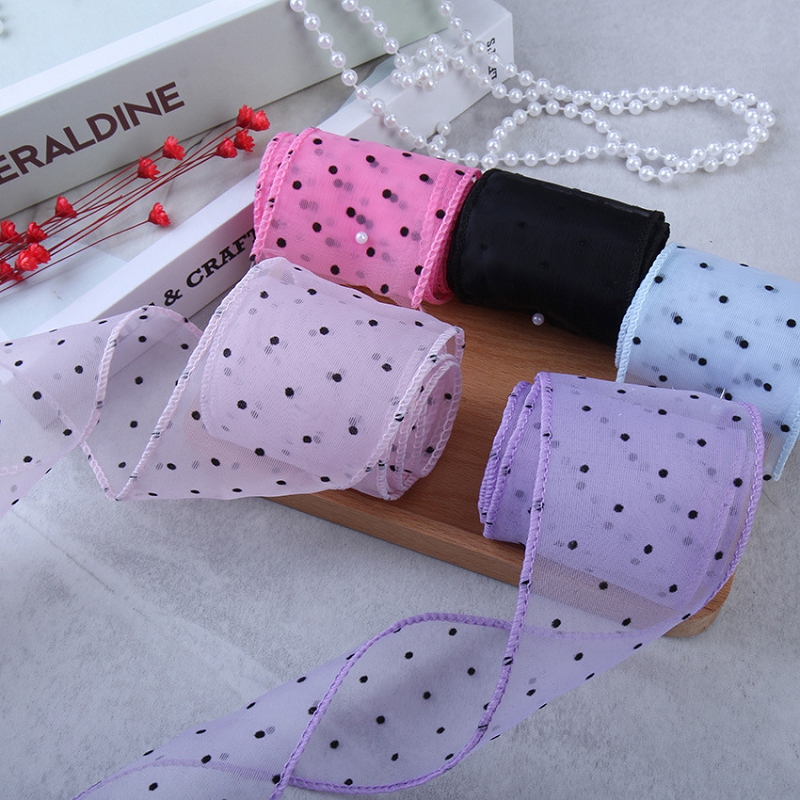 50Yards Gauze with Dots Decora - Florist Supply Ribbon 리뷰 및 가격