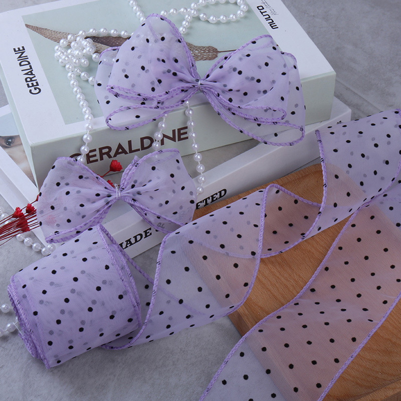 50Yards Gauze with Dots Decora - Florist Supply Ribbon 리뷰 및 가격
