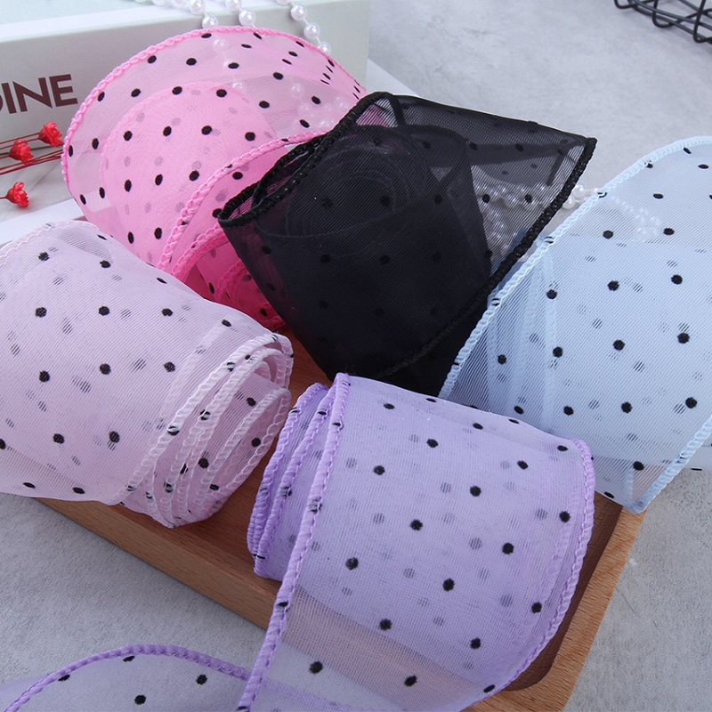 50Yards Gauze with Dots Decora - Florist Supply Ribbon 리뷰 및 가격
