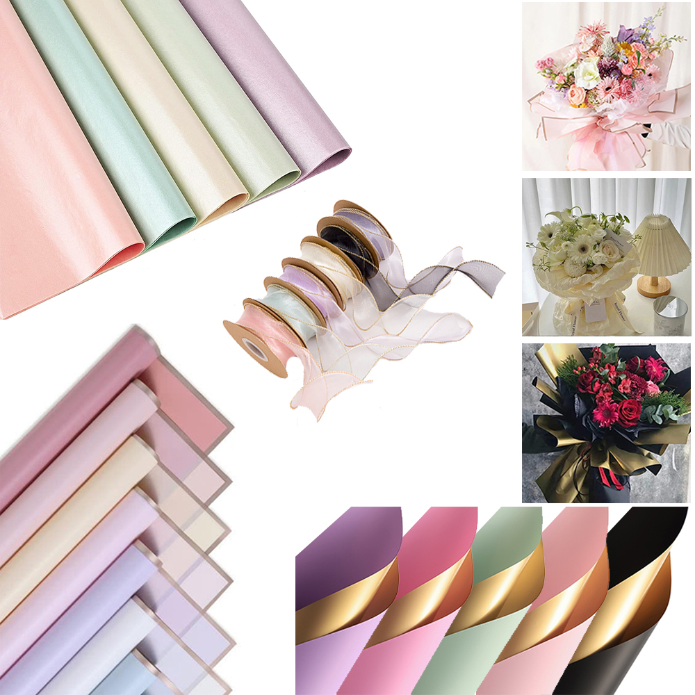 Colors Bouquet Gold Edge Doubl - Florist Supply House 리뷰 및 가격
