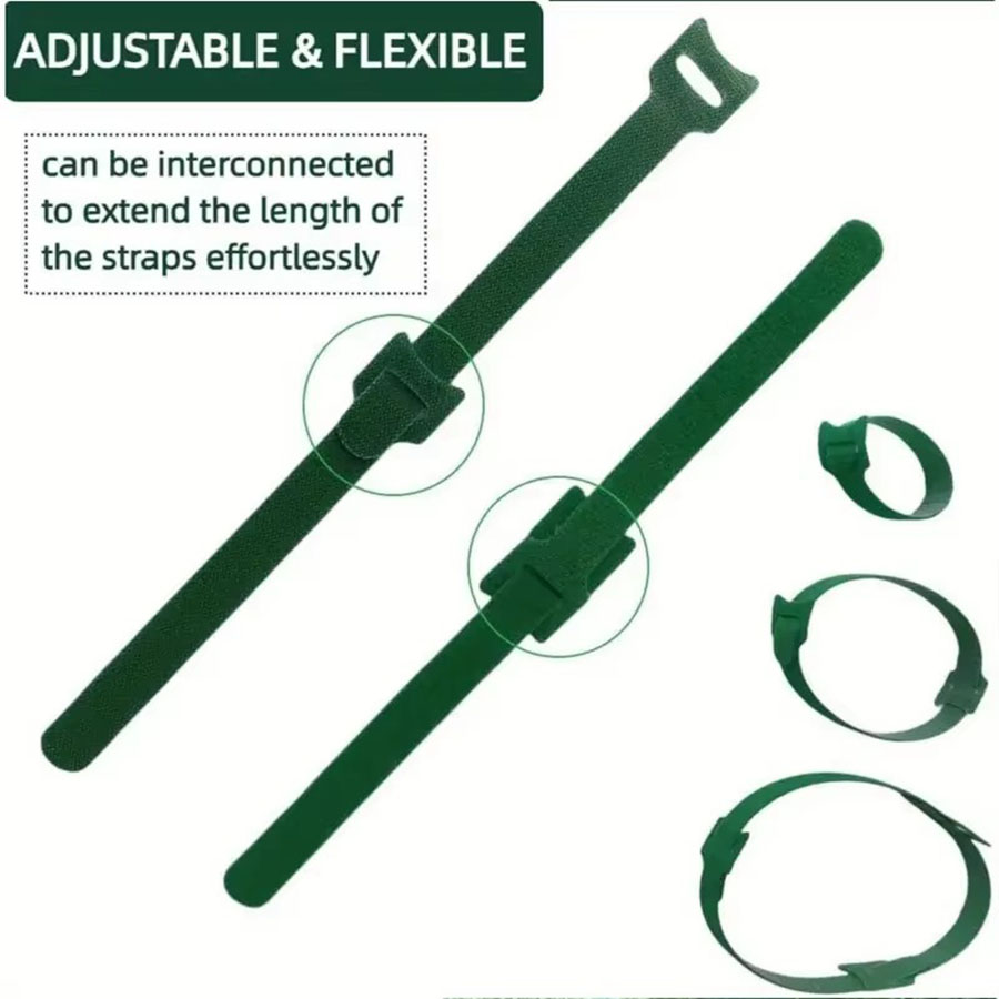 Reusable Green Plant Ties Nylo - Florist Supp 리뷰 및 가격