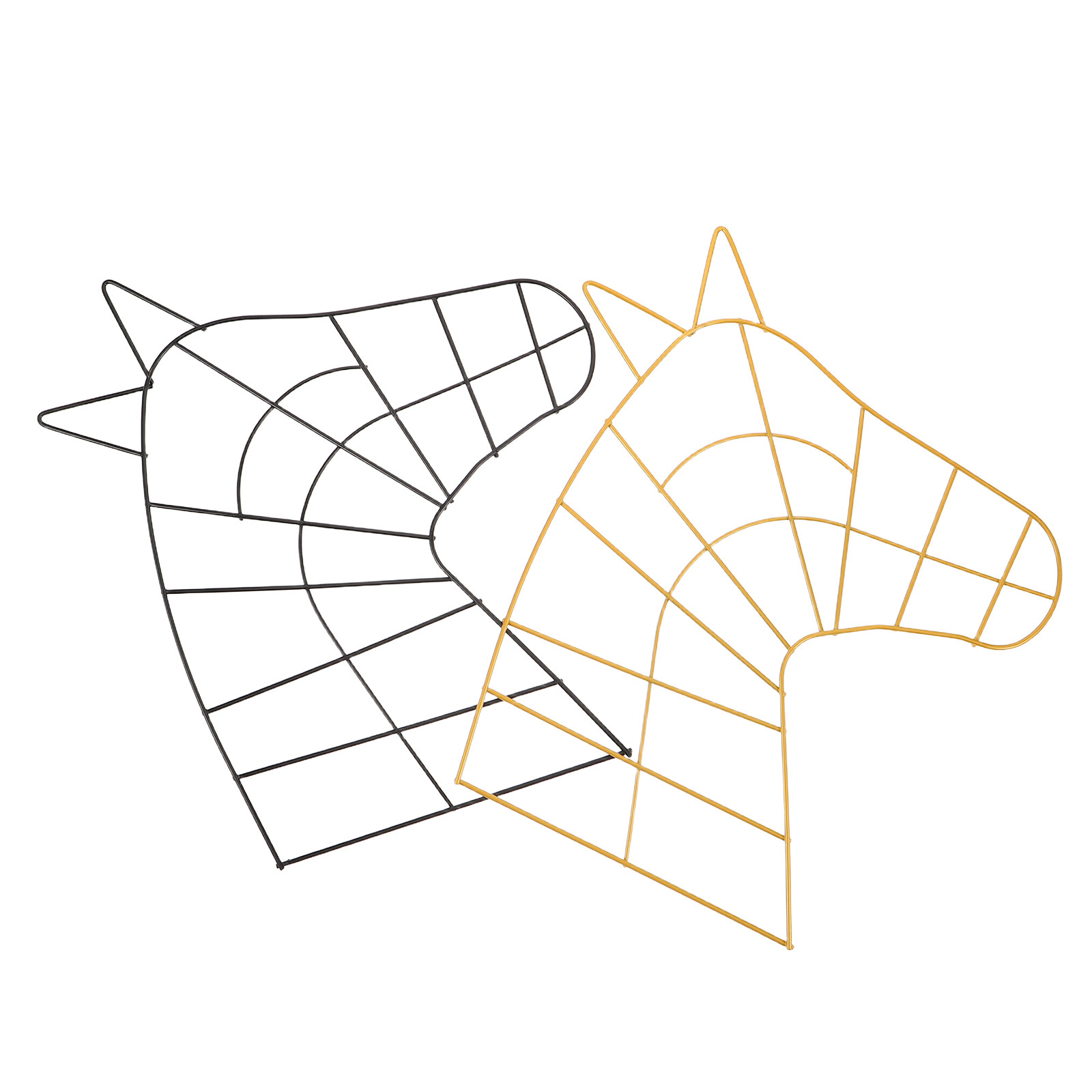 2Pcs Horse Head Wire Wreath Fo - Wreath Form Wire 리뷰 및 가격