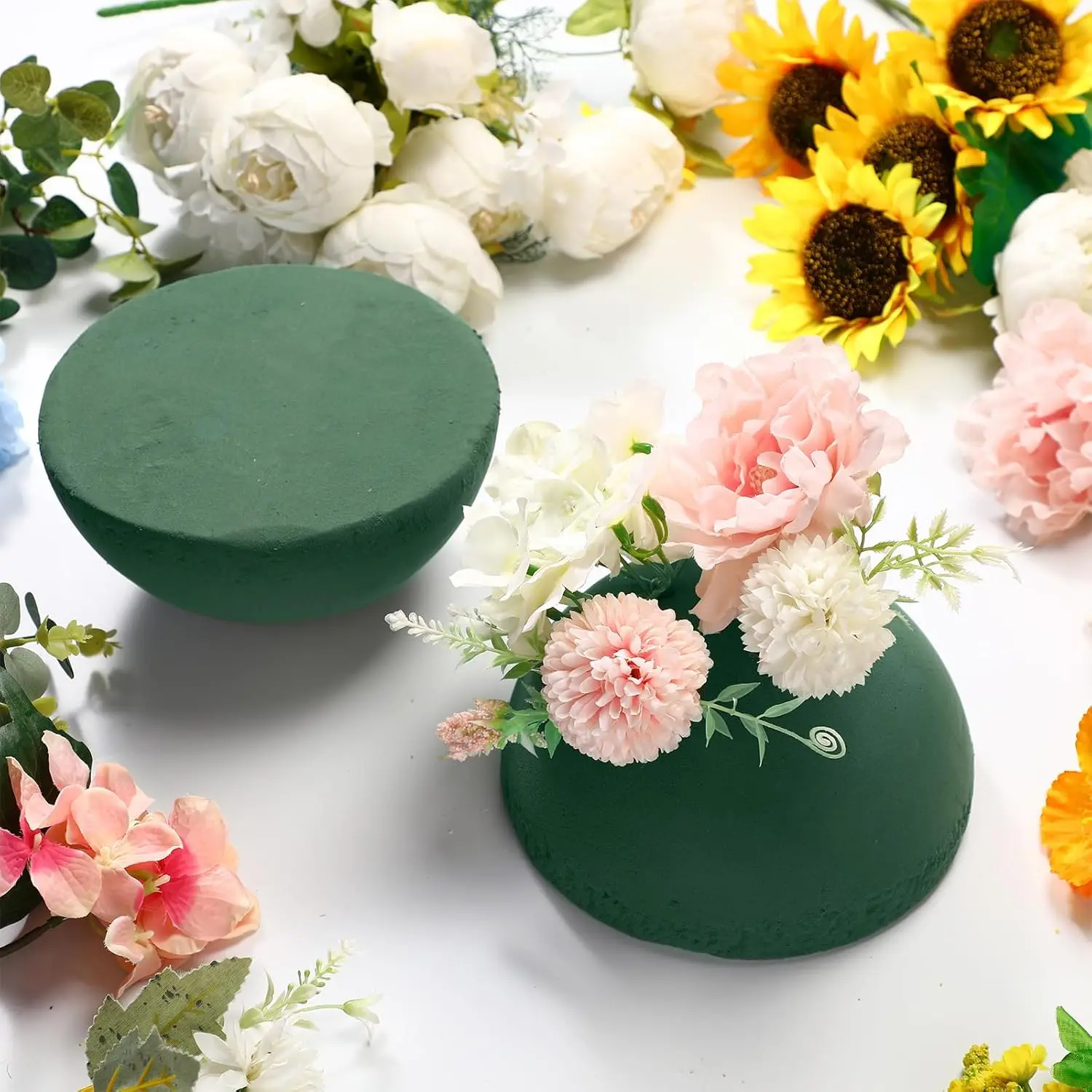 Green Floral Foam Half Ball Gr - Floral Foam Oasis 리뷰 및 가격