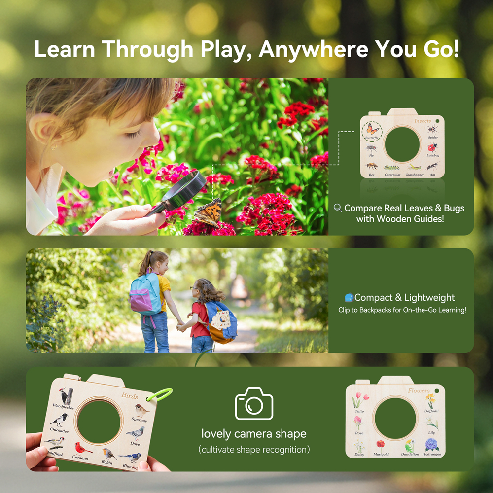 Wooden Camera Shape Nature Cog - Florist Supp 리뷰 및 가격