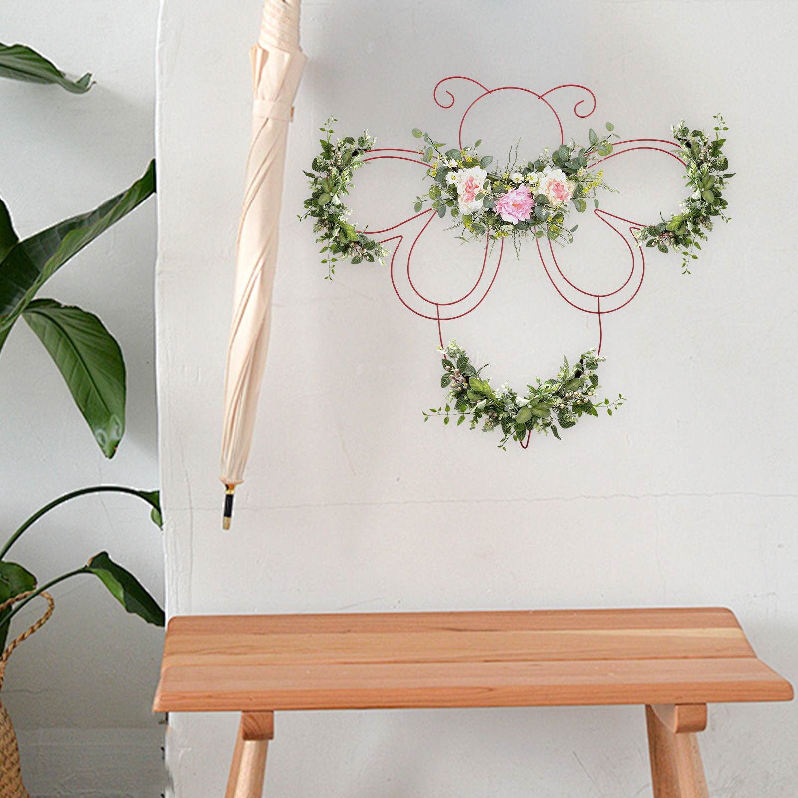 Bee Metal Wreath Frame Sturdy  - Wreath Form Wire 리뷰 및 가격