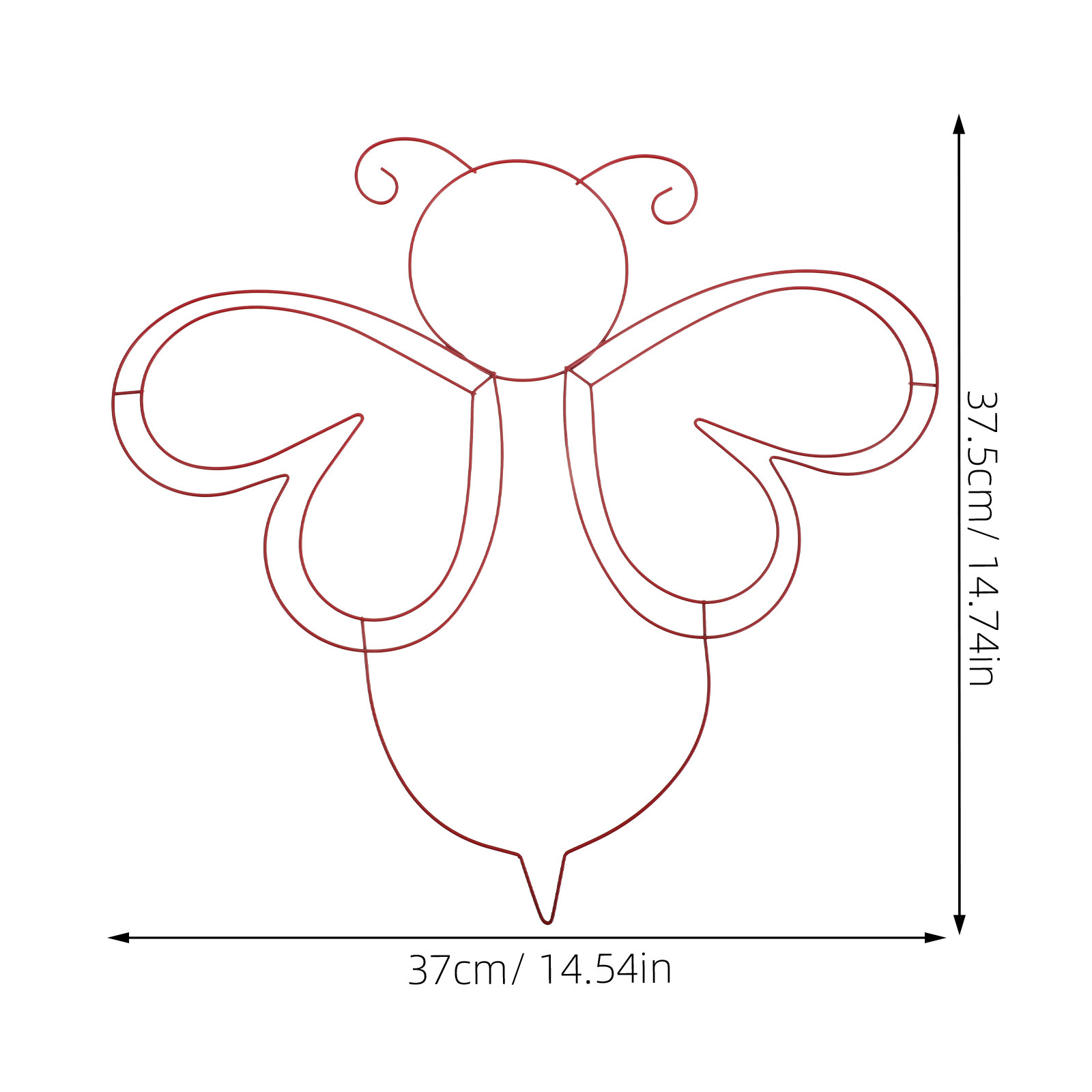 Bee Metal Wreath Frame Sturdy  - Wreath Form Wire 리뷰 및 가격