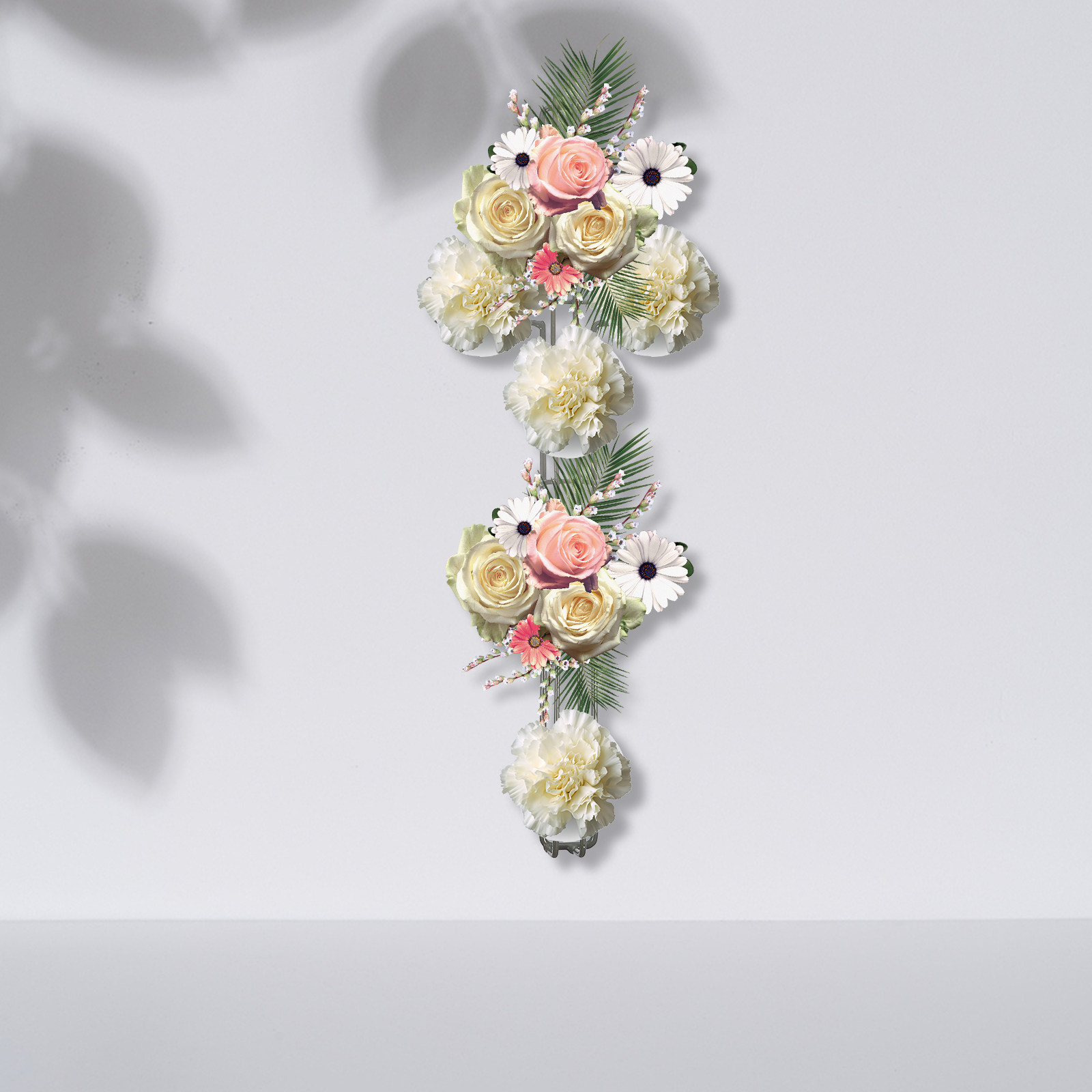 Cross Shape Iron Wreath Frame  - Wreath Form Wire 리뷰 및 가격