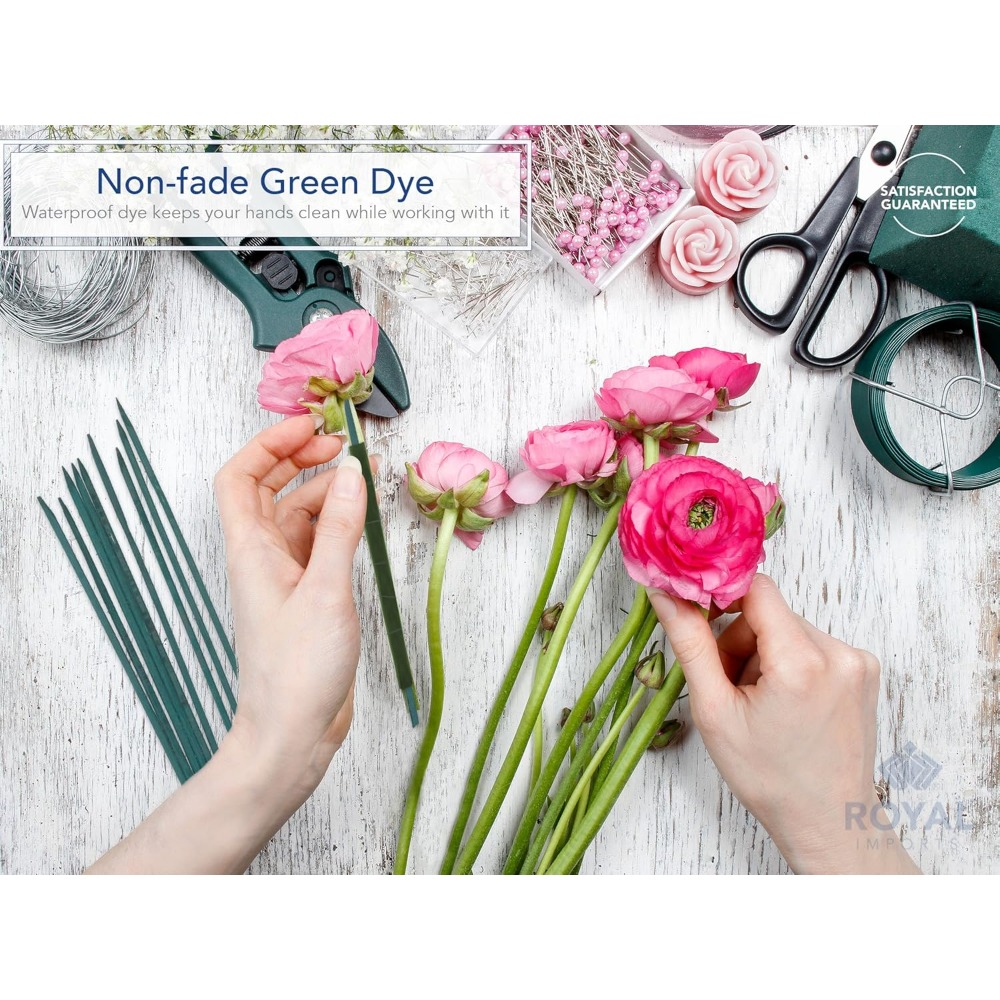 Green Wood Plant Stake, Floral - Floral Picks Wood 리뷰 및 가격