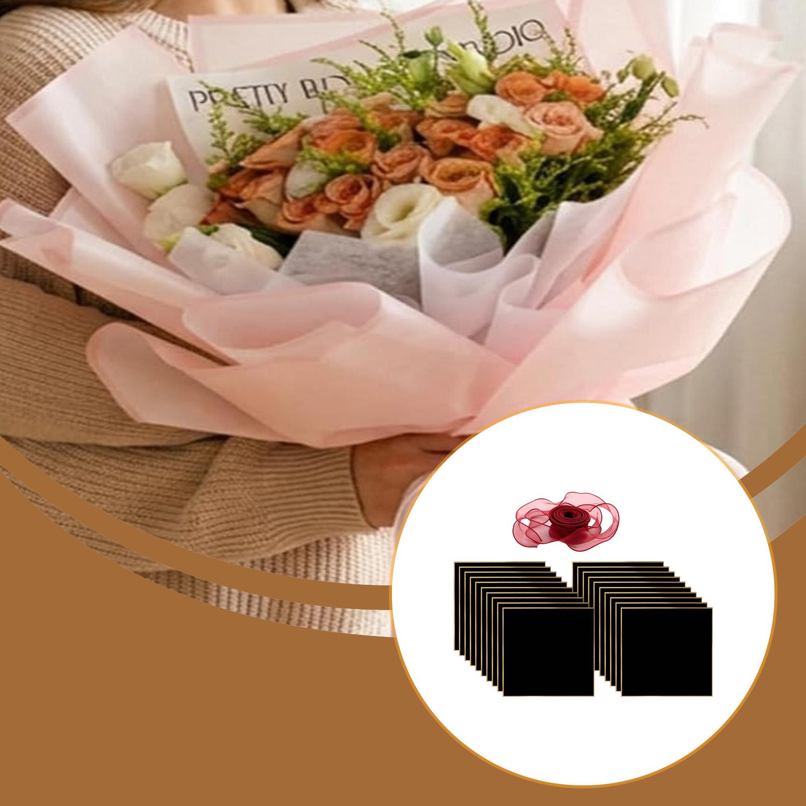Flower Wrapping Paper DIY Acce - Florist Supply Ribbon 리뷰 및 가격