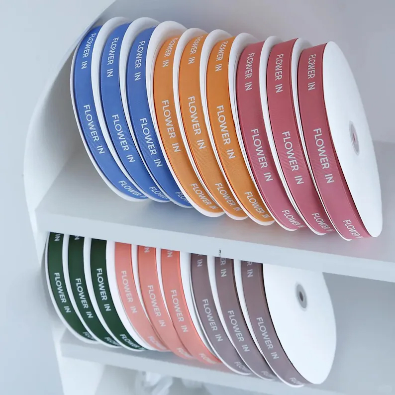 Personalized Grosgrain Ribbon  - Florist Supply Ribbon 리뷰 및 가격