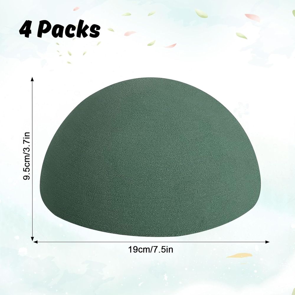 4 Pack Round Floral Foam Balls - Floral Foam Oasis 리뷰 및 가격