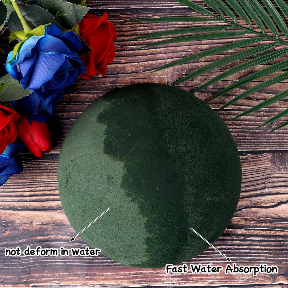 4 Pack Round Floral Foam Balls - Floral Foam Oasis 리뷰 및 가격