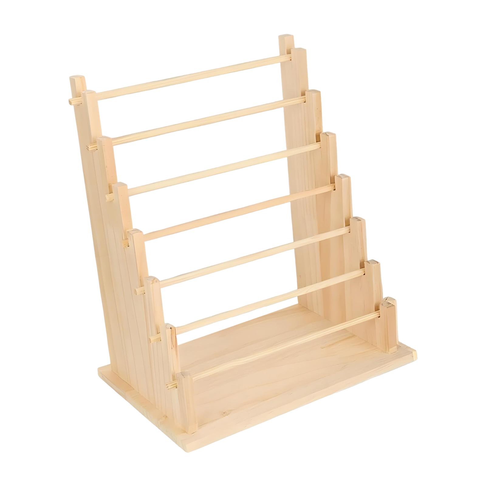 Wooden Ribbon Organizer Rack B - Florist Supply Ribbon 리뷰 및 가격
