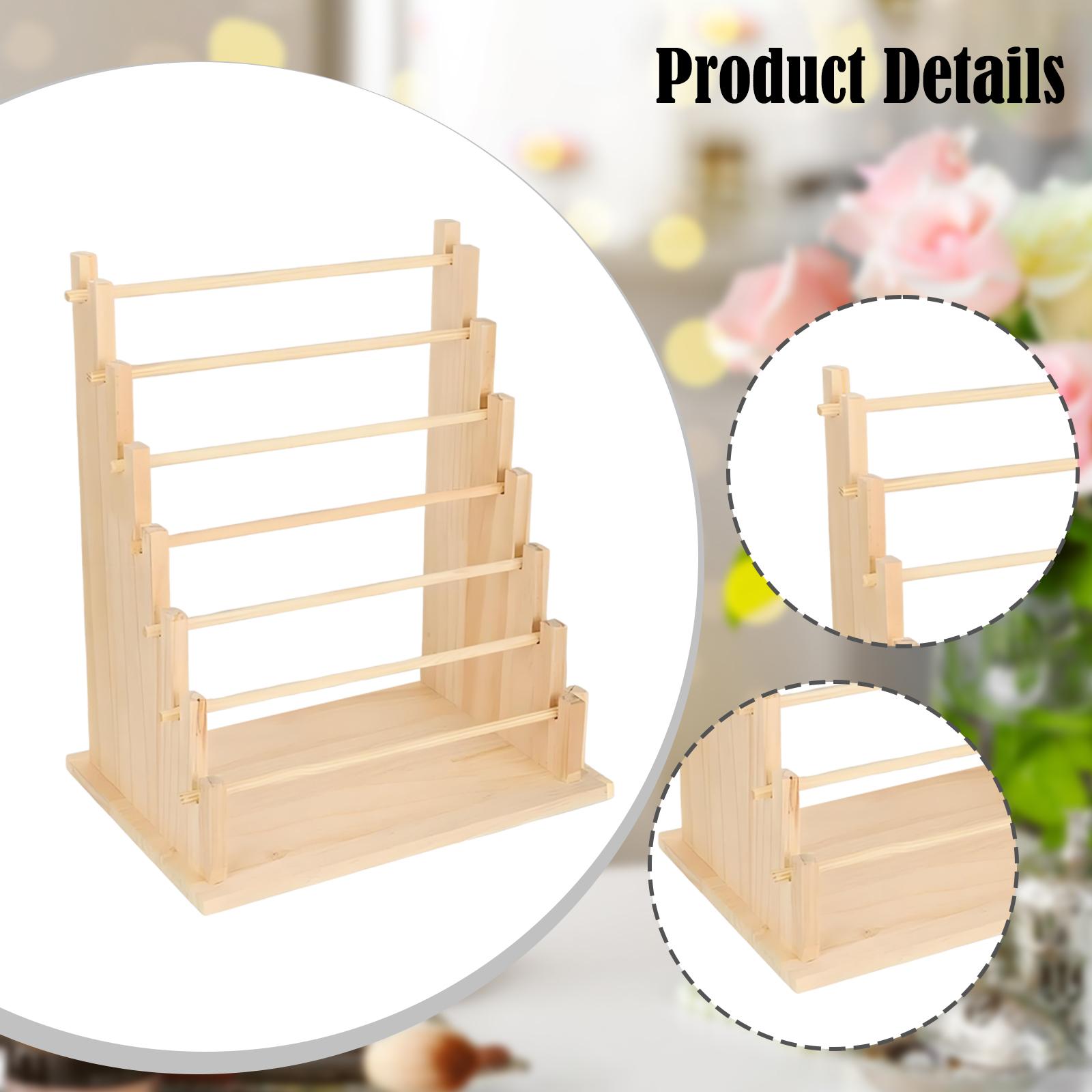 Wooden Ribbon Organizer Rack B - Florist Supply Ribbon 리뷰 및 가격