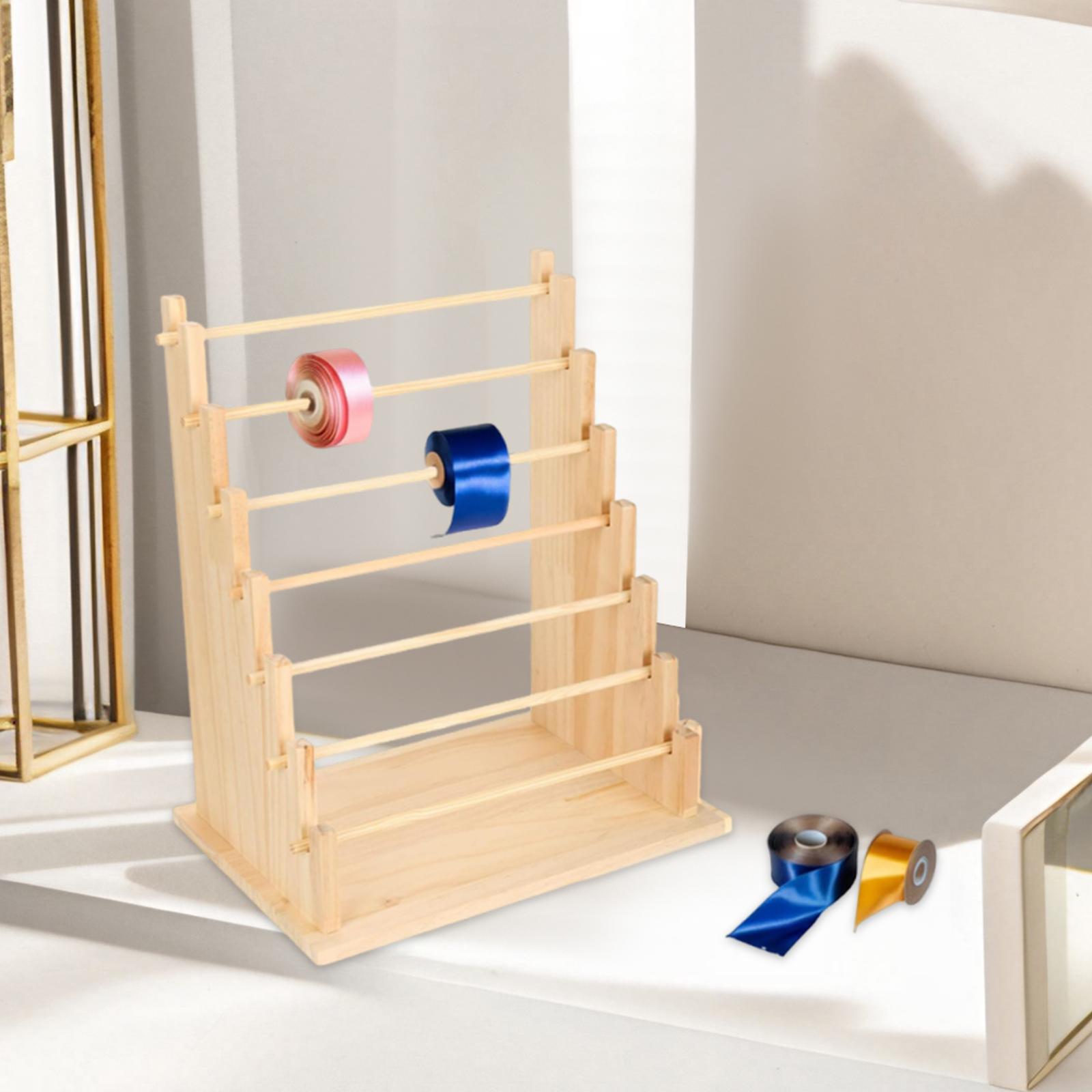 Wooden Ribbon Organizer Rack B - Florist Supply Ribbon 리뷰 및 가격